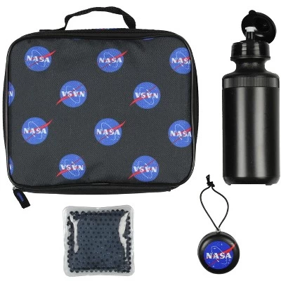 NASA Meatball Logo Backpack Lunch Bag Water Bottle Squishy Toy 5 PC Mega Set 3 NASA Meatball Logo Backpack Lunch Bag Water Bottle Squishy Toy 5 PC Mega Set - Image 3