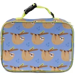 Bentology Lunch Box For Girls - Kids Insulated Lunchbox Tote Bag Fits Bento Boxes - Sloth