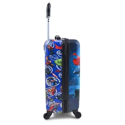 Marvel Hardside Carry On Spinner Suitcase - Black 2 Marvel Hardside Carry On Spinner Suitcase - Black - Image 2