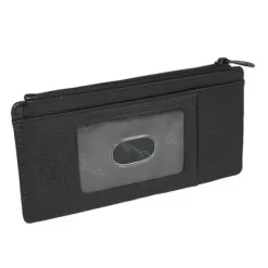 Buxton Women's Leather Thin Card Case Wallet