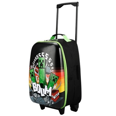 Minecraft Collapsible 16" Hard Case Kids Luggage 1 Minecraft Collapsible 16" Hard Case Kids Luggage