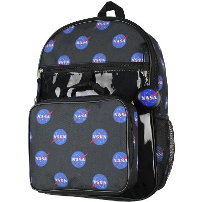NASA Meatball Logo Backpack Lunch Bag Water Bottle Squishy Toy 5 PC Mega Set 2 NASA Meatball Logo Backpack Lunch Bag Water Bottle Squishy Toy 5 PC Mega Set - Image 2