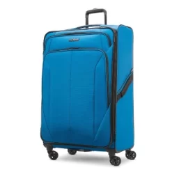 American Tourister Phenom Softside Large Checked Spinner Suitcase -Professional Travel Storage Supplies Store GUEST 6f3074fe e88d 4151 bf16 9f4057c9a9c5