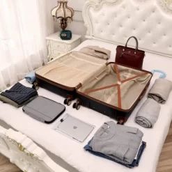 Miami CarryOn Brickell Hardside Checked Expandable Spinner 3pc Luggage Set -Professional Travel Storage Supplies Store GUEST 6f6af12d 074c 4834 bddc 908b2c127aca