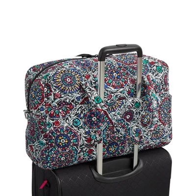 Vera Bradley Women's Cotton Weekender Travel Bag 3 Vera Bradley Women's Cotton Weekender Travel Bag - Image 3