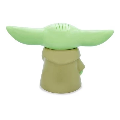 Ukonic Star Wars: The Mandalorian Grogu Ceramic Cookie Jar Container | 13 Inches Tall 3 Ukonic Star Wars: The Mandalorian Grogu Ceramic Cookie Jar Container | 13 Inches Tall - Image 3