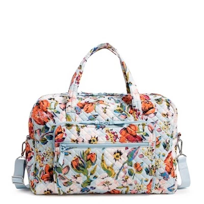 Vera Bradley Women's Cotton Weekender Travel Bag 15 Vera Bradley Women's Cotton Weekender Travel Bag - Image 15