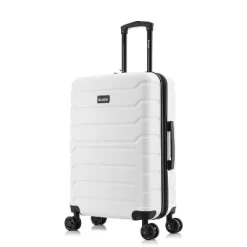 InUSA Trend Lightweight Hardside Medium Checked Spinner Suitcase -Professional Travel Storage Supplies Store GUEST 7733aa0d f144 4d65 9919 9fcc3b7e61a3