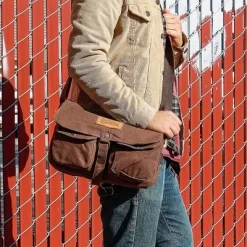 Gearonic Canvas Satchel School Shoulder Messenger Crossbody Bag 11 Gearonic Canvas Satchel School Shoulder Messenger Crossbody Bag -Professional Travel Storage Supplies Store GUEST 7897df9f a968 474b b292 ce837dd807cf