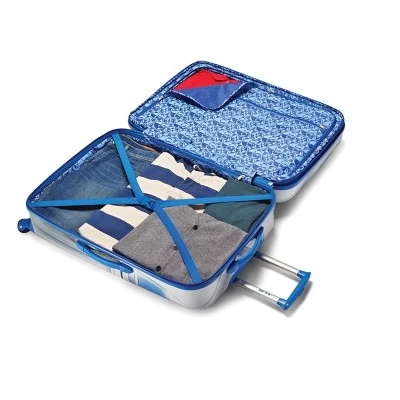 American Tourister Star Wars R2-D2 Hardside Carry On Spinner Suitcase - Silver/Royal Blue 7 American Tourister Star Wars R2-D2 Hardside Carry On Spinner Suitcase - Silver/Royal Blue - Image 7