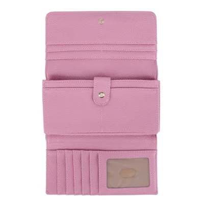 Buxton Women's Watercolor Floral Vegan Leather Bianca Organizer Wallet 3 Buxton Women's Watercolor Floral Vegan Leather Bianca Organizer Wallet - Image 3