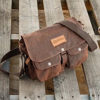 Gearonic Canvas Satchel School Shoulder Messenger Crossbody Bag 3 Gearonic Canvas Satchel School Shoulder Messenger Crossbody Bag - Image 3