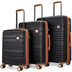 Miami CarryOn Brickell Hardside Checked Expandable Spinner 3pc Luggage Set -Professional Travel Storage Supplies Store GUEST 7be69bfd e6d1 48f5 9031 c8c73c8ac109