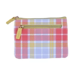 Buxton Women's Summer Plaid Printed Vegan Leather ID Coin Case 8 Buxton Women's Summer Plaid Printed Vegan Leather ID Coin Case -Professional Travel Storage Supplies Store GUEST 7e0f5b87 ad2f 47f4 9aa8 104648be1354