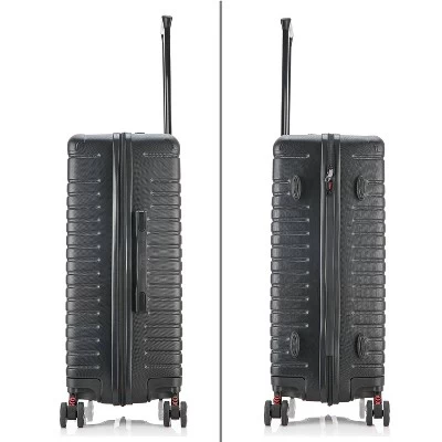 InUSA Deep Lightweight Hardside Large Checked Spinner Suitcase 2 InUSA Deep Lightweight Hardside Large Checked Spinner Suitcase - Image 2