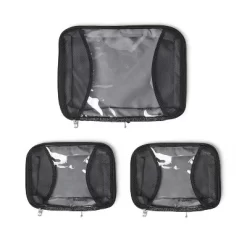 Baggallini 2 Medium / 1 Large Compression Packing Cubes Travel Set
