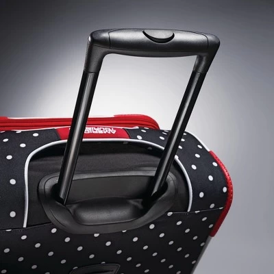 American Tourister Minnie Mouse Red Bow Softside Carry On Spinner Suitcase 6 American Tourister Minnie Mouse Red Bow Softside Carry On Spinner Suitcase - Image 6