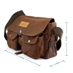 Gearonic Canvas Satchel School Shoulder Messenger Crossbody Bag 12 Gearonic Canvas Satchel School Shoulder Messenger Crossbody Bag -Professional Travel Storage Supplies Store GUEST 81517a55 37c1 4a8c b9d8 dfda5da86ce3