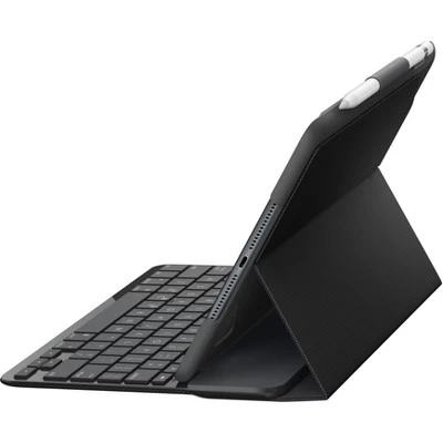 Logitech SLIM FOLIO Keyboard/Cover Case (Folio) Apple Pencil, IPad (2018), IPad (2017) - Black 1 Logitech SLIM FOLIO Keyboard/Cover Case (Folio) Apple Pencil, IPad (2018), IPad (2017) - Black