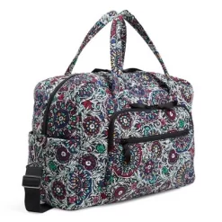 Vera Bradley Women's Cotton Weekender Travel Bag