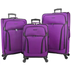 Dejuno Oslo 3-Piece Lightweight Expandable Spinner Luggage Set 20 Dejuno Oslo 3-Piece Lightweight Expandable Spinner Luggage Set -Professional Travel Storage Supplies Store GUEST 87de282a 470a 448c be18 8bce1b375d06