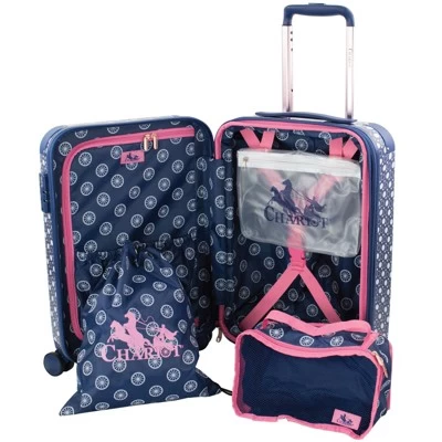 Chariot Park Avenue 2-Piece Carry-On Spinner Luggage Set - Dotty 3 Chariot Park Avenue 2-Piece Carry-On Spinner Luggage Set - Dotty - Image 3