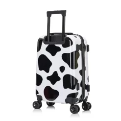 InUSA PRINTS Lightweight Hardside Carry On Spinner Suitcase - Cow -Professional Travel Storage Supplies Store GUEST 8b439034 ac2b 4500 89be 6d59309c56b6