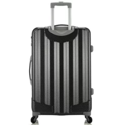 Rockland Barcelona 3pc Hardside Checked Luggage Set