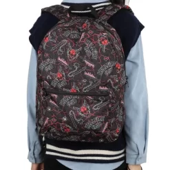 Stranger Things Hellfire Club AOP Black Laptop Backpack -Professional Travel Storage Supplies Store GUEST 8cddc079 9693 41f2 8c86 f857750834b8