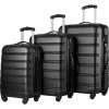 3 PCS Luggage Set, Hardside Spinner Suitcase With TSA Lock (20/24/28)-ModernLuxe