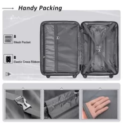 2 PCS Expanable Luggage Set, Hardside Spinner Suitcase With TSA Lock-ModernLuxe 11 2 PCS Expanable Luggage Set, Hardside Spinner Suitcase With TSA Lock-ModernLuxe -Professional Travel Storage Supplies Store GUEST 9126141e ff76 41b2 ae2e d5287a2216e0