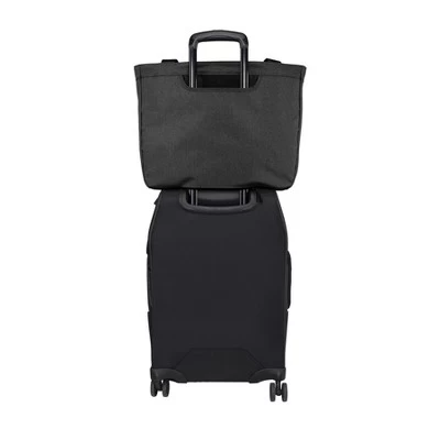 Port Authority Classic Exec Laptop Tote With Faux Leather Trim 3 Port Authority Classic Exec Laptop Tote With Faux Leather Trim - Image 3