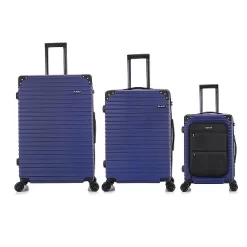 DUKAP Tour Lightweight 3pc Hardside Luggage Set -Professional Travel Storage Supplies Store GUEST 97a5a94e 0823 49ee 914a 52e326fbbca2