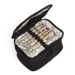 Vera Bradley Women's Microfiber Brush Up Cosmetic Case