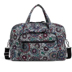 Vera Bradley Women's Cotton Weekender Travel Bag 23 Vera Bradley Women's Cotton Weekender Travel Bag -Professional Travel Storage Supplies Store GUEST 9b154250 c9d1 47e9 8932 93d26989f5c9