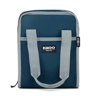 Igloo Lunch+ Collapsible 6 Lunch Sack With Pack Ins - Navy 3 Igloo Lunch+ Collapsible 6 Lunch Sack With Pack Ins - Navy - Image 3