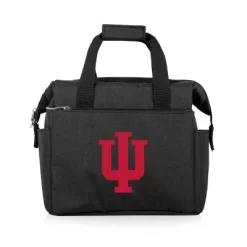 NCAA Indiana Hoosiers On The Go Lunch Cooler - Black