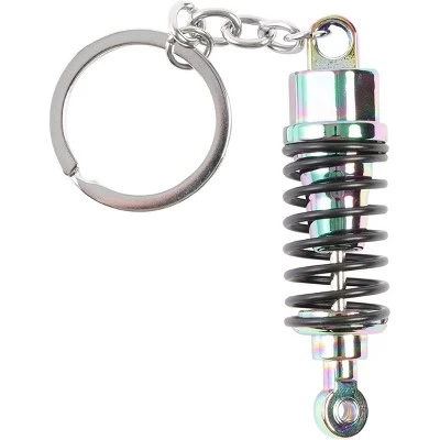 Zodaca 6 Pack Car Auto Parts Metal Keychain, Turbo, Manual Gearbox, Tire Rim, Spring Shock Absorber, Brake Rotor, 6 Assortment 5 Zodaca 6 Pack Car Auto Parts Metal Keychain, Turbo, Manual Gearbox, Tire Rim, Spring Shock Absorber, Brake Rotor, 6 Assortment - Image 5