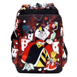 Wondapop Disney Alice In Wonderland Queen Of Hearts 17" Full Size Nylon Backpack -Professional Travel Storage Supplies Store GUEST 9dfbc720 3699 4a62 a859 c8bb14659c89