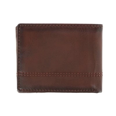 Columbia Men's Leather RFID Slim Bifold Wallet With Exterior Pocket 1 Columbia Men's Leather RFID Slim Bifold Wallet With Exterior Pocket