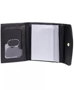 Julia Buxton Heiress Leather Pik-Me-Up Mini-Trifold Wallet