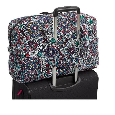 Vera Bradley Women's Cotton Weekender Travel Bag 6 Vera Bradley Women's Cotton Weekender Travel Bag - Image 6