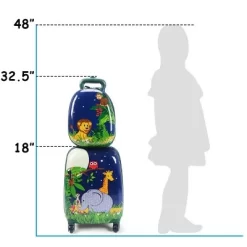 Costway 2Pcs 12'' 16'' Kids Luggage Set Suitcase Backpack School Travel Trolley ABS 12 Costway 2Pcs 12'' 16'' Kids Luggage Set Suitcase Backpack School Travel Trolley ABS -Professional Travel Storage Supplies Store GUEST 9f885438 eefe 4c55 8896 99610fe7f378