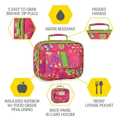 Bixbee Butterfly Garden Lunchbox - Kids Lunch Box, Insulated Lunch Bag For Girls And Boys, Lunch Boxes Kids For School, Small Lunch Tote For Toddlers 1 Bixbee Butterfly Garden Lunchbox - Kids Lunch Box, Insulated Lunch Bag For Girls And Boys, Lunch Boxes Kids For School, Small Lunch Tote For Toddlers