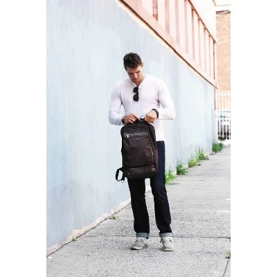 J World Project Laptop 19.5" Backpack - Brown 1 J World Project Laptop 19.5" Backpack - Brown