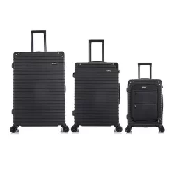 DUKAP Tour Lightweight 3pc Hardside Luggage Set -Professional Travel Storage Supplies Store GUEST a5ff9c9e 0a00 4092 9389 32590dd81cdf