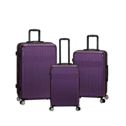 Rockland Pista 3pc Hardside ABS Non-Expandable Luggage Set -Professional Travel Storage Supplies Store GUEST a6843187 3788 4d41 bbde 510d306cc18a