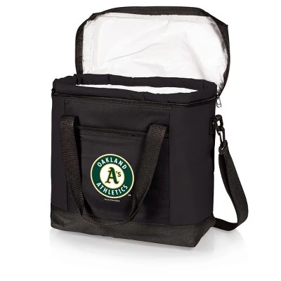 MLB Oakland Athletics Montero Cooler Tote Bag - Black 2 MLB Oakland Athletics Montero Cooler Tote Bag - Black - Image 2