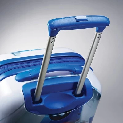 American Tourister Star Wars R2-D2 Hardside Carry On Spinner Suitcase - Silver/Royal Blue 5 American Tourister Star Wars R2-D2 Hardside Carry On Spinner Suitcase - Silver/Royal Blue - Image 5