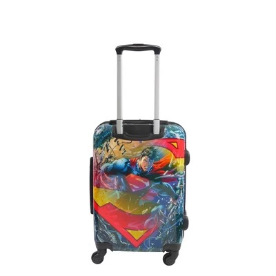 DC Comics Superman 21” Hard-Sided Spinner Suitcase 2 DC Comics Superman 21” Hard-Sided Spinner Suitcase - Image 2